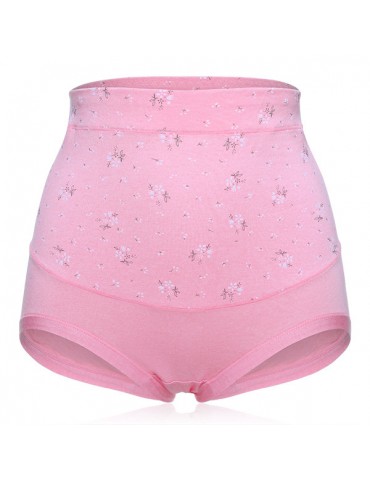 Comfortable Cotton High Waist Tummy Shaping Panties For Women