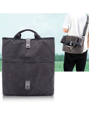 Vintage Canvas Business Handbag Shoulder Bag Crossbody Bag For Men