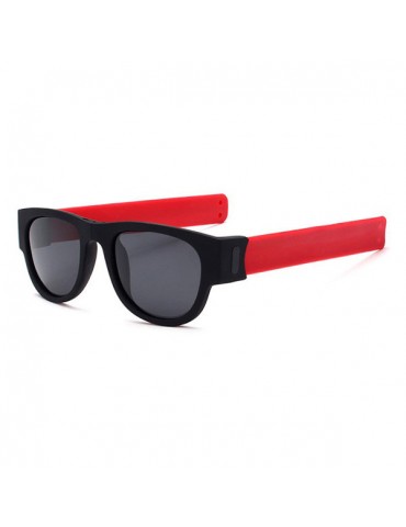 Women Men Unique Funny Bracelet Sunglasses Polarized Novelty Foldable Sun Glasses